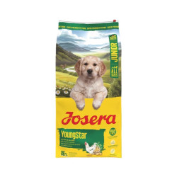 Josera Young Star teraviljavaba kuivtoit noortele koertele linnulihaga