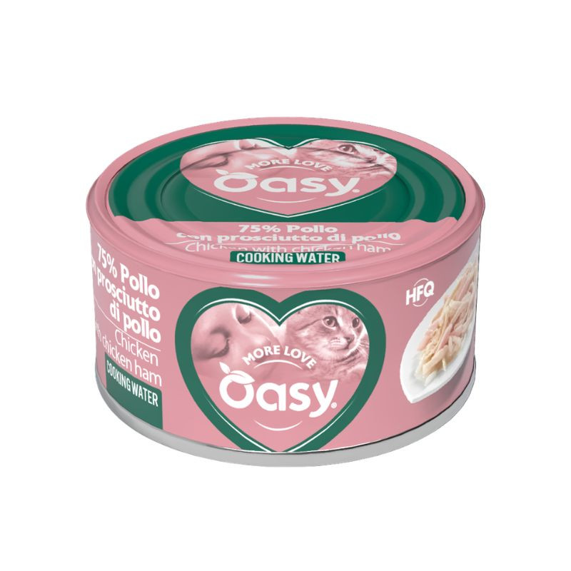 Oasy More Love konserv kana ja singiga kassidele - bosse.ee