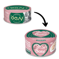 Oasy More Love konserv kana ja singiga kassidele - bosse.ee