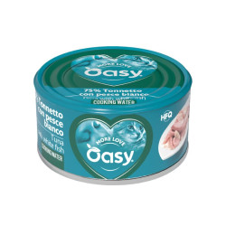 Oasy More Love konservtoit kassidele tuunikala ja valge kalaga  - Bosse.ee