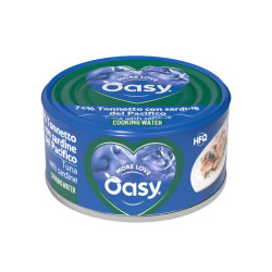 Oasy More Love tuunikala ja sardiiniga konservid kassidele - bosse.ee