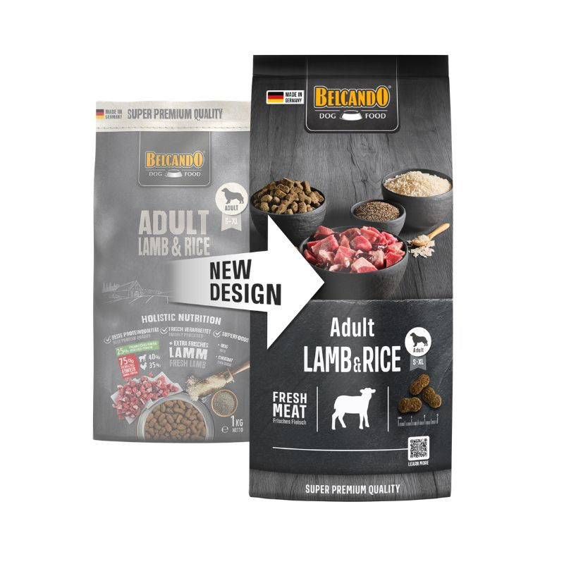 Belcando Adult Lamb & Rice kuivtoit lambaliha ja riisiga koertele - Bosse.ee