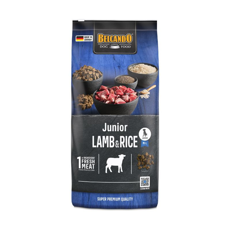 Belcando Junior Lamb & Rice kuivtoit lambalihaga noortele koertele - Bosse.ee