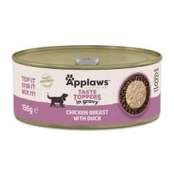 Applaws Taste Toppers in Gravy kuivtoidu maitseaine kana ja pardiga koertele