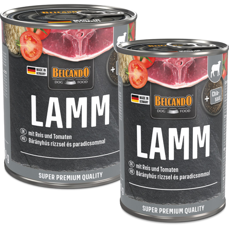 Belcando Lamb konserv lambaliha, riisi ja tomatitega koertele