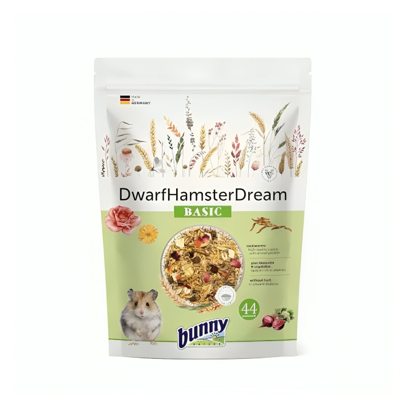 Bunny Dream Basic täistoitmine kääbushamstritele