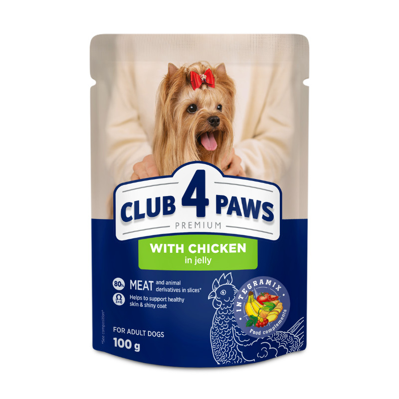 Club 4 Paws Premium kanakonservid tarretises väikest tõugu koertele