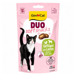 GimCat Duo Soft maiustused lindliha ja lambalihaga kassidele