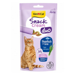 GimCat Snack Cream kreemjad maiustused tuunikalaga kassidele