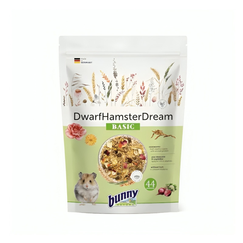 Bunny Dream Basic täistoitmine kääbushamstritele