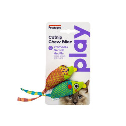 Petstages Catnip Chew Mice mänguasi kassidele 2 tk - Bosse