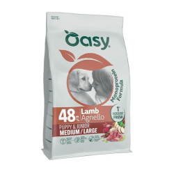 Oasy Monoprotein Puppy Medium/Large kuivtoit tallelihaga kutsikatele