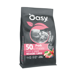 Oasy Grain Free Puppy Small/Mini kuivtoit sealihaga väikest tõugu kutsikatele