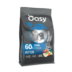 Oasy Grain Free Kitten Fish kuivtoit kalaga kassipoegadele