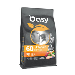 Oasy Grain Free Kitten Chicken kuivtoit kanaga kassipoegadele