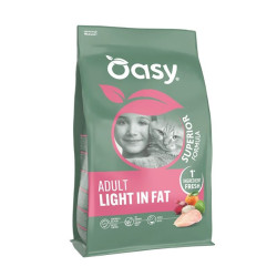 Oasy Superior Light in Fat kuivtoit kanaga kassidele