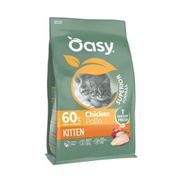 Oasy Superior Kitten Chicken kuivtoit kanaliha kassipoegadele