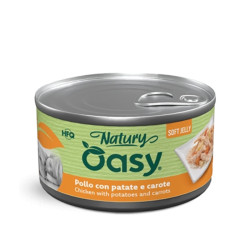 Oasy Natury Soft Jelly konservid kanaliha, kartuli ja porgandiga koertele