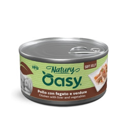 Oasy Natury Soft Jelly konservid kanaliha, maksade ja köögiviljadega koertele