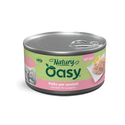 Oasy Natury Soft Jelly konservid kanaliha ja tarretisega kutsikatele