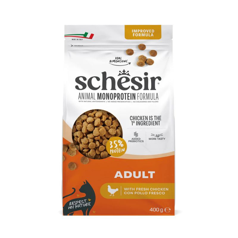 Schesir Monoprotein kuivtoit kanaga kassidele - Bosse