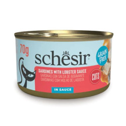 Schesir Complementary Grill konservid sardiinidega homaarikastmes kassidele