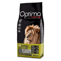 Optimanova Cat Hairball kuivtoit kassidele