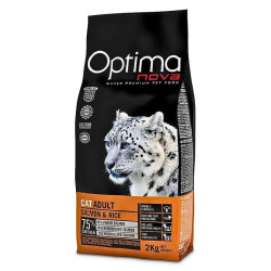 Optimanova Cat Adult Salmon & Rice kuivtoit kassidele