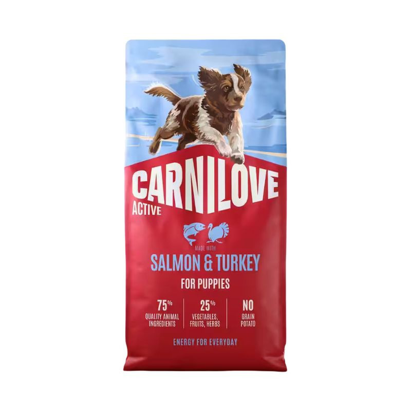 Carnilove Active kuivtoit lõhe ja kalkunilihaga kutsikatele - Bosse