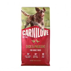 Carnilove Active kuivtoit pardi ja faasanilihaga koertele