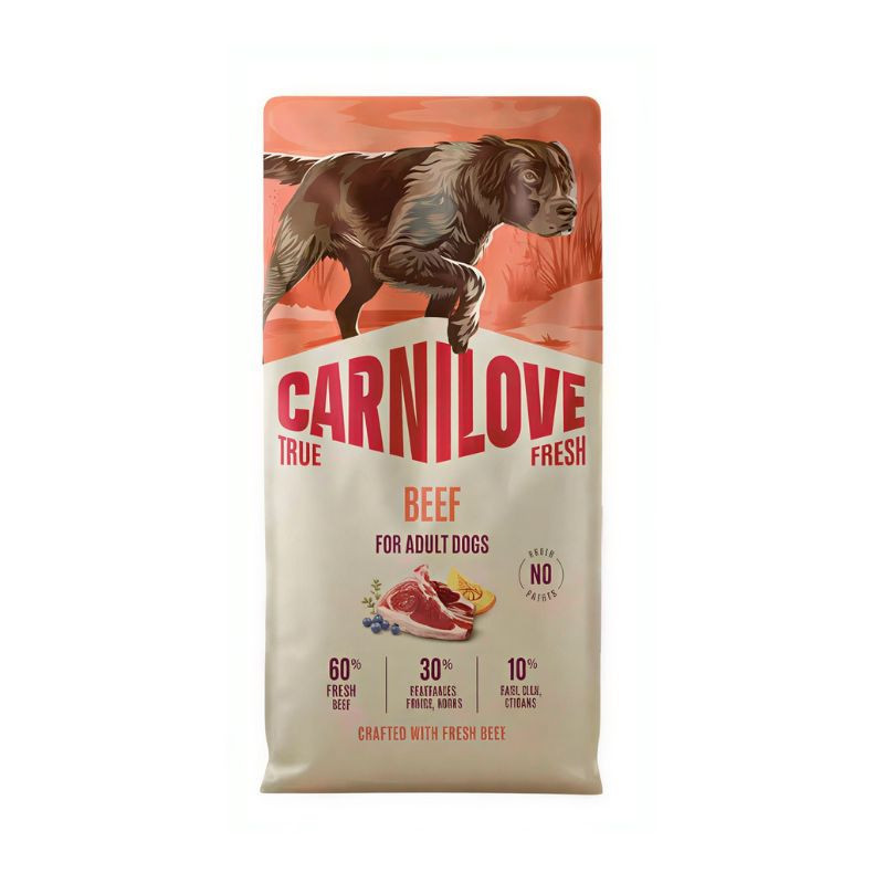 Carnilove True Fresh kuivtoit veiselihaga koertele