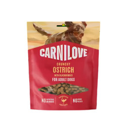 Carnilove Crunchy maiused strutsilihaga ja murakatega koertele