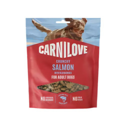 Carnilove Crunchy maiused lõhe ja mustikatega koertele