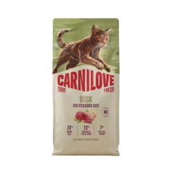 Carnilove True Fresh kuivtoit pardilihaga steriliseeritud kassidele
