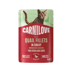 Carnilove guljaš vutilihaga ja kummeliga kastmes steriliseeritud kassidele