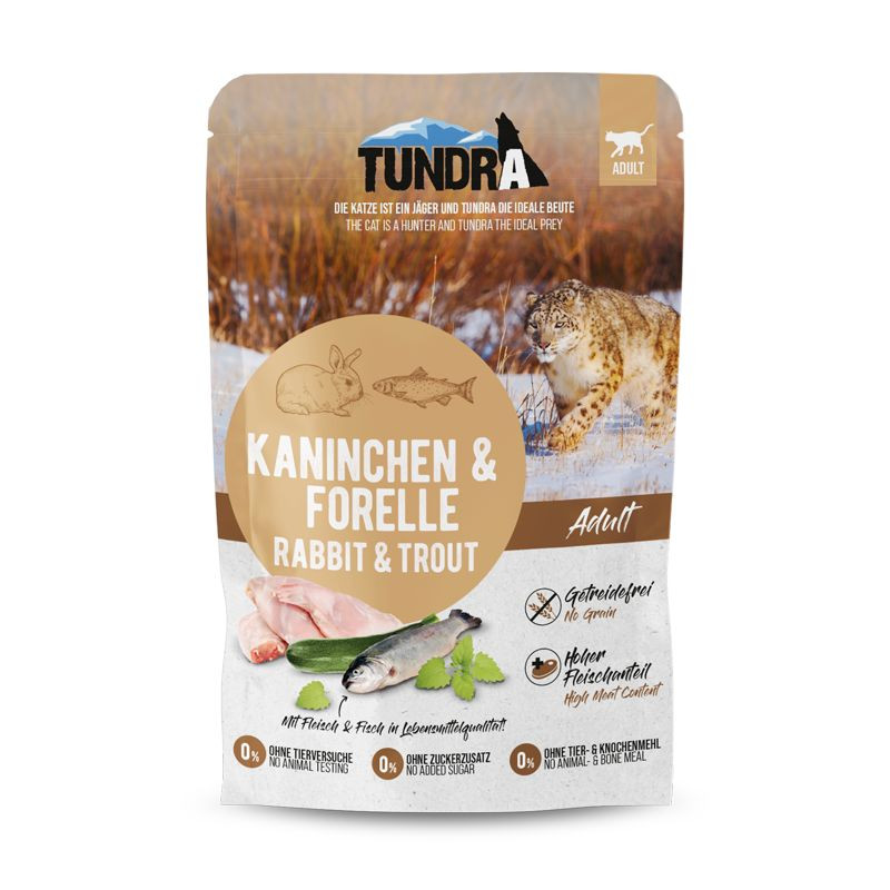 Tundra Cat konservid küülikuliha ja forellega kassidele