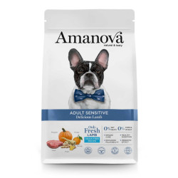 Amanova Sensitive Delicious Lamb kuivtoit koertele lambaga