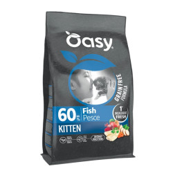 Oasy Grain Free Kitten teraviljavaba kuivtoit kalaga kassipoegadele