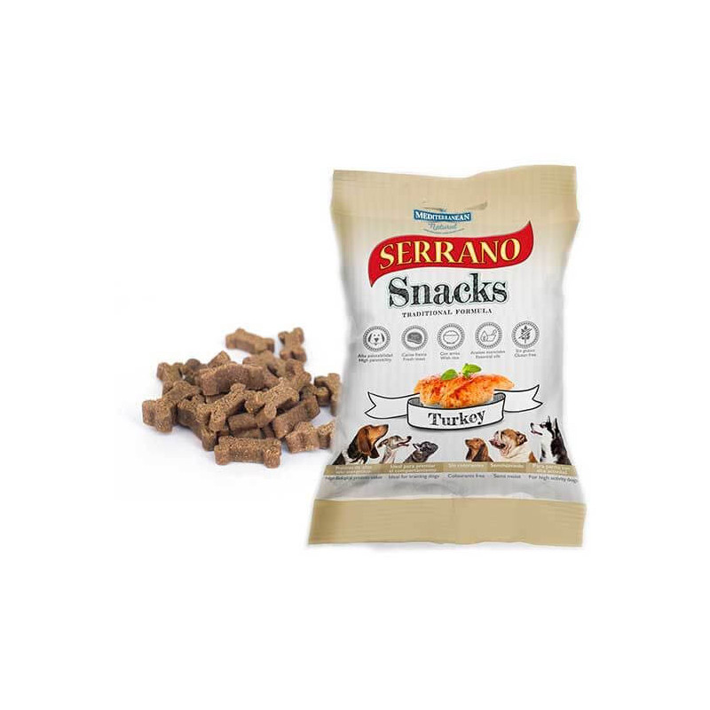 Serrano Snacks Turkey maiused koertele