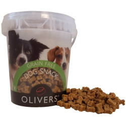 Oliver's Mini Training Bites Grain Free Chicken maiused koertele