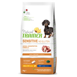 Trainer Fitness 3 Adult Mini Duck-Rise-Oil No Gluten pardilihaga kuivtoit väikest tõugu koertele