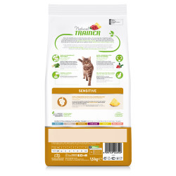 Trainer Natural Cat Adult with fresh Chicken sausas maistas su vištiena katėms